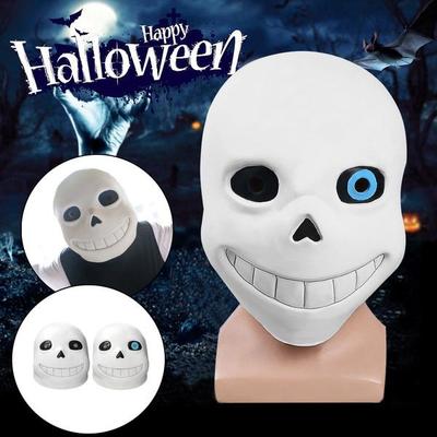 Halloween Cosplay Props Costume Game  Mask Papyrus Helmet Latex
