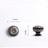 1pc Drawer single-hole handle new Chinese retro cupboard door handle luxury European bedside table handle.