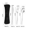 Abay Stainless Steel Portable Cutlery Set