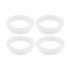 12Pcs Universal Parking Sensor O-Ring Clear A2215420051 For Bmw Benz Ect.