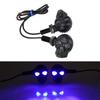 2Pcs Motorcycle Led Skull Shape Waterproof Turn Light Auxiliary Headlights Scooter Driving For Racer Spotlight