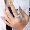 2026 Exquisite Sweet Petal Flower Ring - Lucky Twist Design for Women