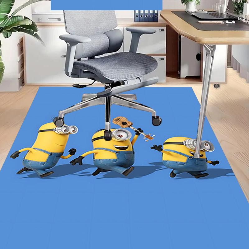 1pc Despicable Minions Adventure Carpet for Playroom Bedroom Living Room Sofa Home Decor,kids Game Area Rug Non-slip Floor Mat Y72822