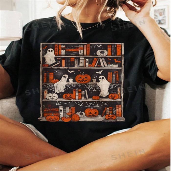 

Летняя женская футболка с коротким рукавом, новая европейская и американская мода, повседневная, для дома, для поездок на работу, универсальная, с круглым вырезом M чёрный