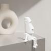 Adorno de Estatua Moai Impreso en 3D con Extremidades Móviles, Figura de Cabeza de la Isla de Pascua para Decoración de Escritorio y Alivio del Estrés, Mini Estatua de Piedra Regalo para el Hogar