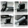 Tubing Beader Tool Manual Bead Roller Intake and Intercooler Piping Crimping Tool Fit 5/8" or Larger ID Tubes Aluminum
