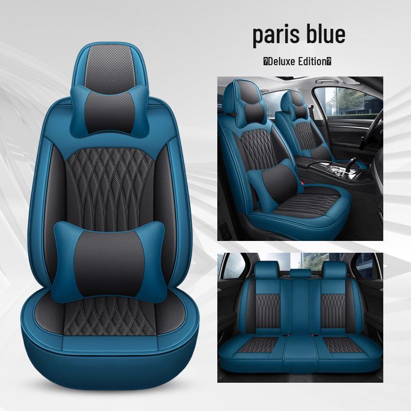 Universal Nappa Leather Car Seat Cushion No. 17 – Full Wrap, Full Leather Sports Seat Cover