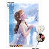 Pearl Painting Frozen Anna Portrait for Beginners and Adults, DIY Pearl Diamond Art Painting Kit for Home Wall Decor Gifts