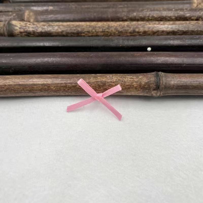 Small Bow Polyester Ribbon Knot for Underwear, Socks, Clothing, Jewelry, and Floral Accessories