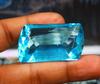 Washington's Birthday 122 Carat Blue Topaz Fancy Shape Lab Created London Gemstone SN630