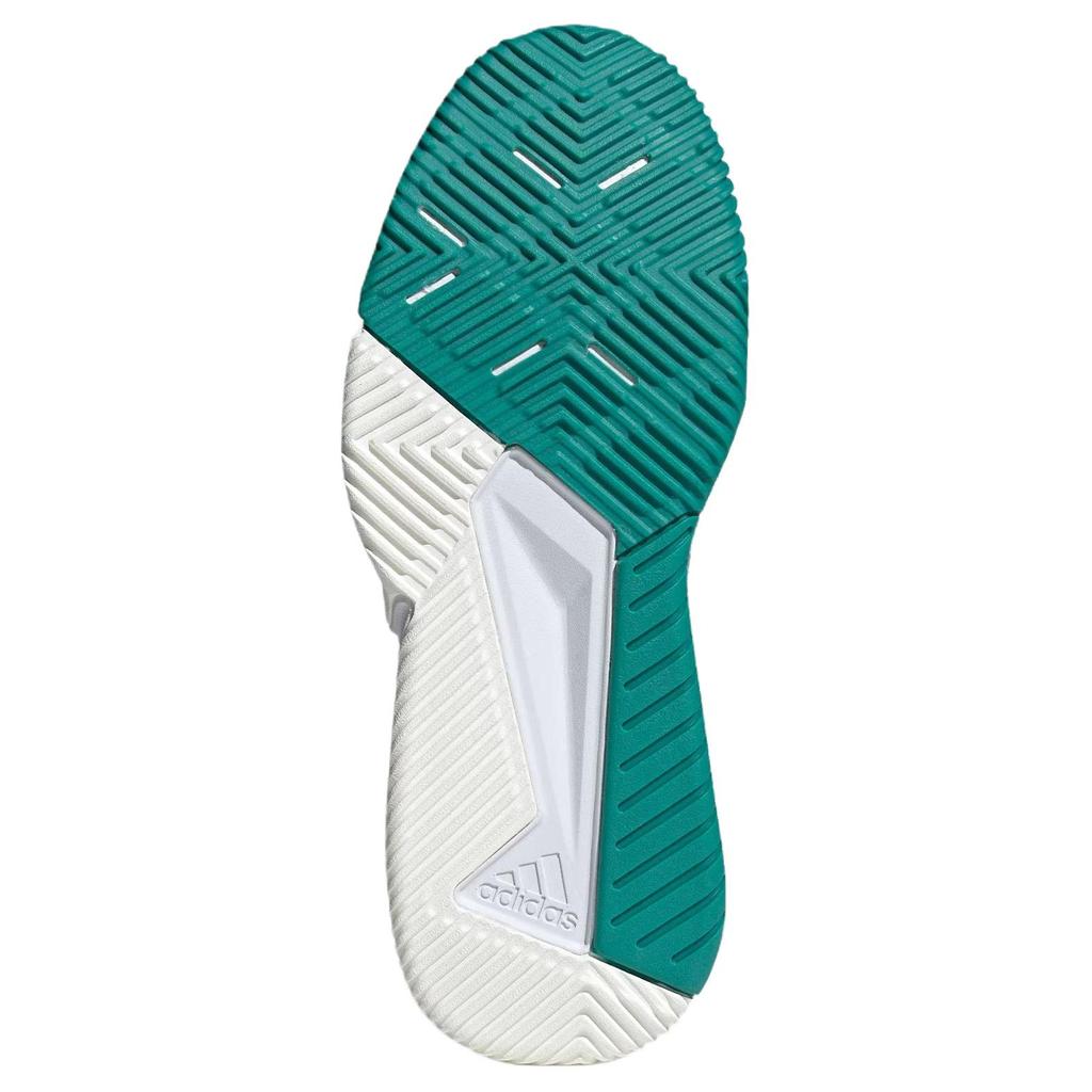 Adidas Courtquick Padel Comfortable Versatile Durable Low-Top Tennis Shoes Men Sneakers White Green JP7232