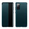 S20 Galaxy Für Samsung Fe Seitenfensteransicht Stoßfest Horizontaler Klapp-Lederkoffer lila