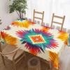 Tie-Dye-Muster Rechteckige Tischdecke für Tischdekoration Küche Esstisch Wasserdicht Wiederverwendbare Tischdecke für Tisch Party Picknick