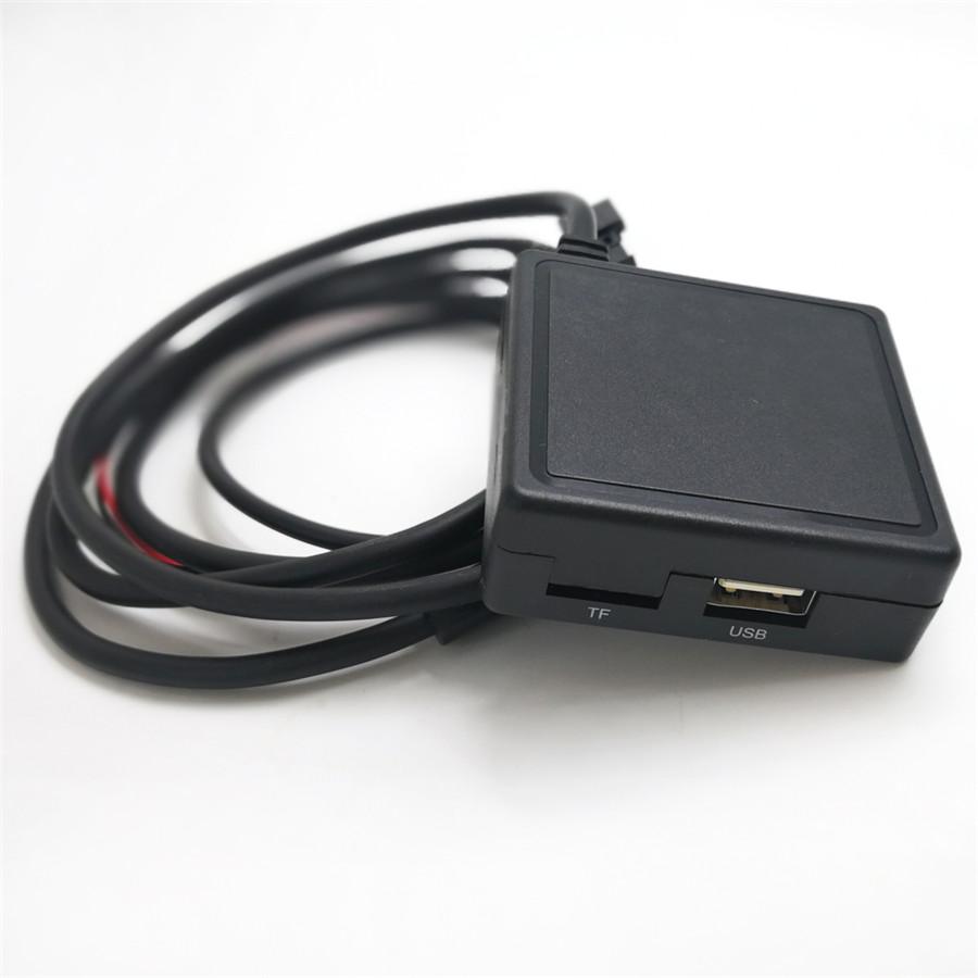 Car AUX USB Music Adapter MIC Audio Cable For Ford