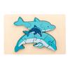 3D Wooden Animal Parent-Child Puzzle: Early Education Building Blocks for Toddlers