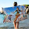 Game O-Overwatchs Microfiber Blanket Quick Drying Beach Towels Oversized Printing Super Absorbent Pool Towel Blanket