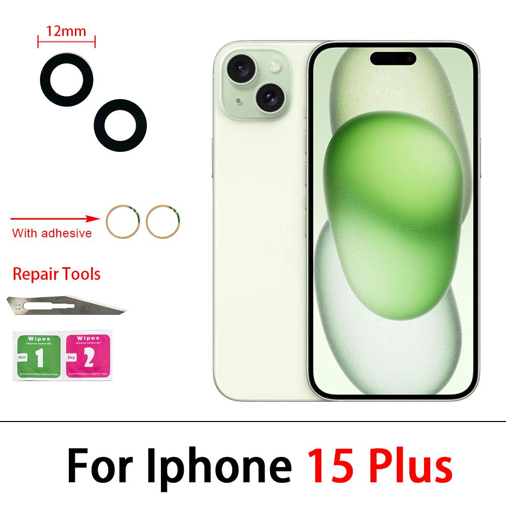Rear Back Camera Glass Lens Cover For Iphone 11 Pro Max 11 Plus 11 Pro With Adhesive Sticker