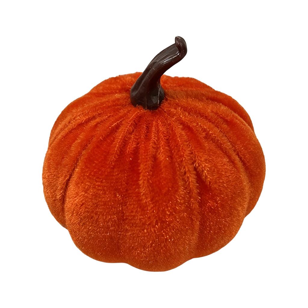 PUMPKIN Decorations for Fall Thanksgiving Halloween, Colorful Artificial Ornaments for Home Table