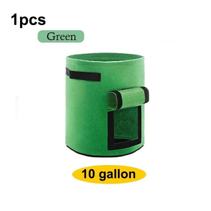Fabric Potato Plant Flower Pots Grow Bags Flowr Flowerpot Fruit Plante Tools Garden Growing Vegetable Veg Planting