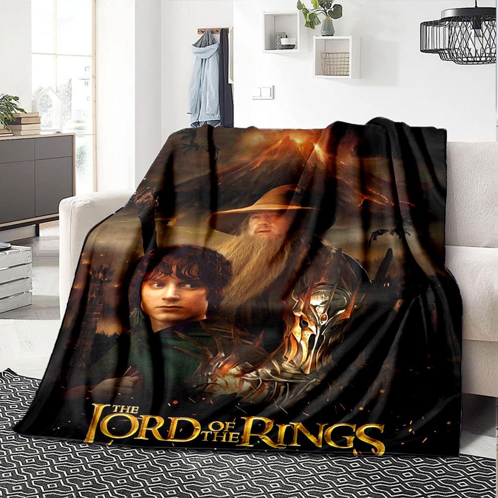 1pc Gandalf Middle-earth Flannel Blanket Soft Warm Throw for Home, Office, Travel, All-Season Cozy Bedding Gift L1377