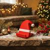 Compact Desktop Organizer 3D Printed Santa Hat Phone Stand Christmas Desk Holder for Holiday Theme Office Supplies Phone Creative Sturdy Cell Dock,