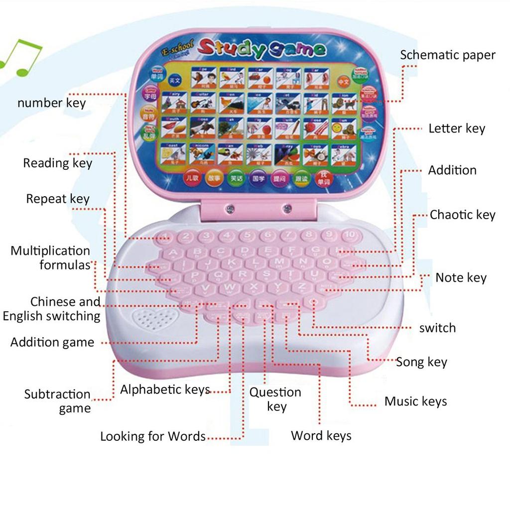 Buy SX Multifunction Educational Learning Machine English Early Tablet ...
