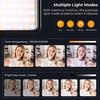 KF Concept LED Video Light Clip Fill Light with 4 Color Filter 2000mAh Rechargeable Conference Light CRI 95+ 3 Light Modes Port