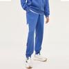 Anta SS22 Knitted Color Block Breathable Casual Sports Pants Men Bottoms Court-Blue 952238741-2