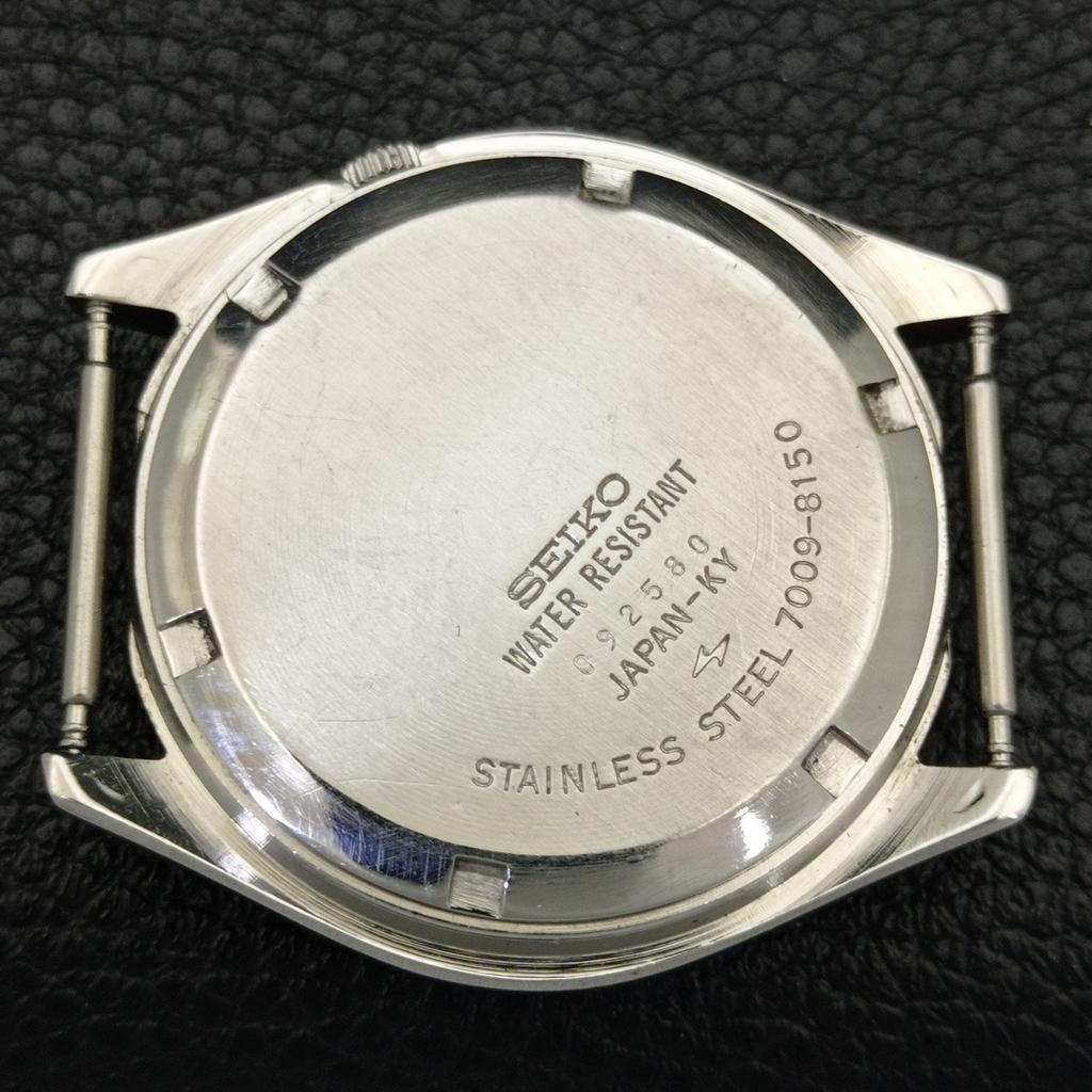 AUTOMATIC VINTAGE SEIKO 5 JAPAN 7S26A MENS GOLDEN COLOR DIAL WATCH A701383-5 R206a-a701383