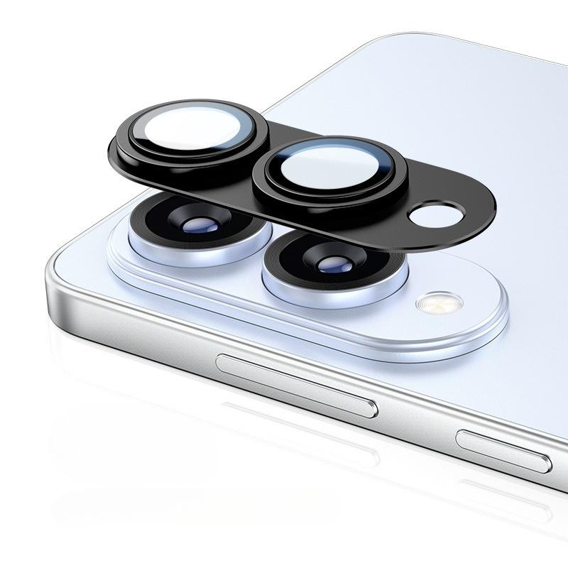 

Протекторы камеры для Samsung S25 Edge Пленка для объектива Металлическая наклейка для SAMSUNG S25Edge Кольцо из алюминиевого сплава Защитная рамка Samsung S25 Edge чёрный