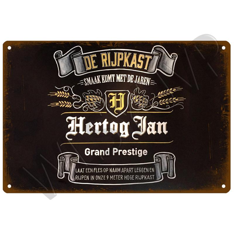 Hertog Jan Retro La Chouffe Metallskilt Blikkskilt Whisky Belgia Øl Plakett Metall Veggdekor Vintage Dekor Plakater Skilt Man Cave