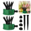1-10PCS 360 Degree Automatic Garden Sprinklers Watering Grass Lawn Rotary Nozzle Rotating Water Sprinkler System Garden Supplies