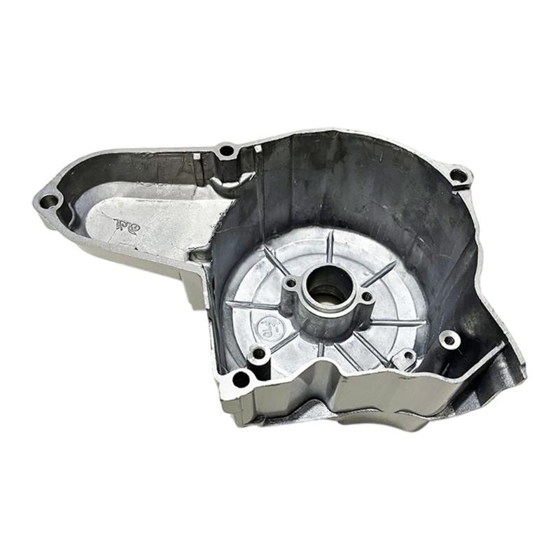 110cc Left Engine Housing Cover for Horizontal Engines, Metal Repair Part for Trail Bike and Pit Bike Service Use