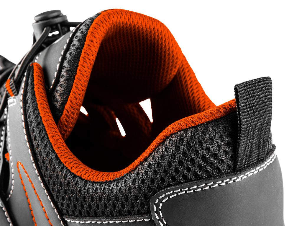 S1 SRA Work Sandals, Composite Toe Cap, Size 43
