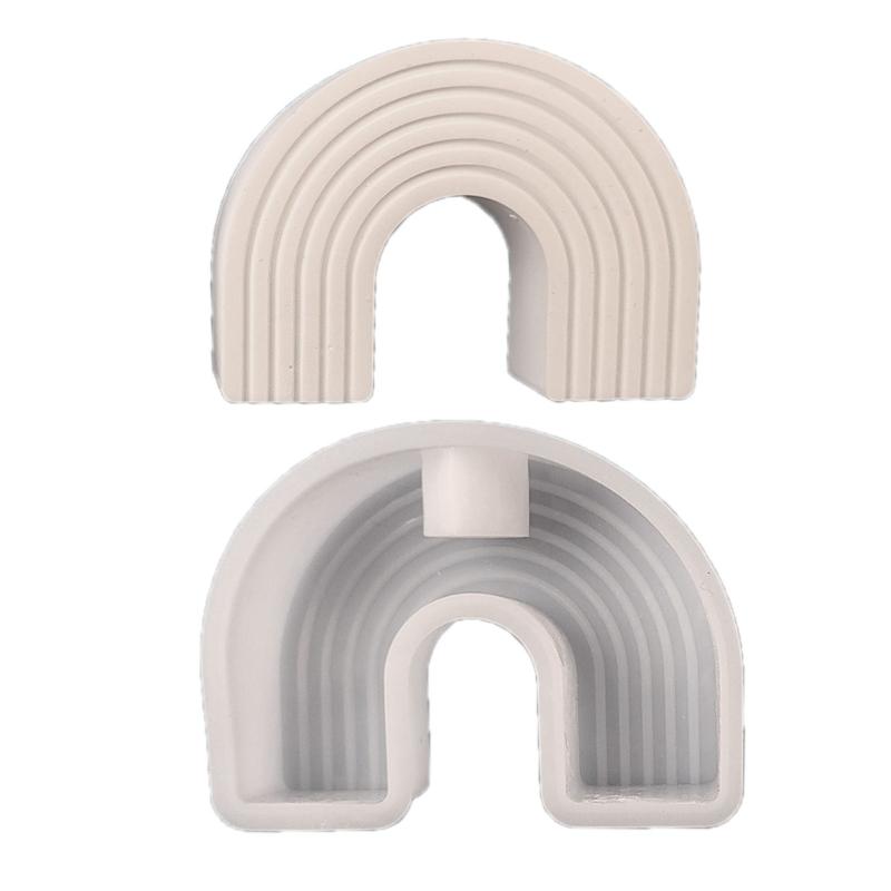 

Arched Candlestick Molds for Making Candlestick Tealight Holder 1