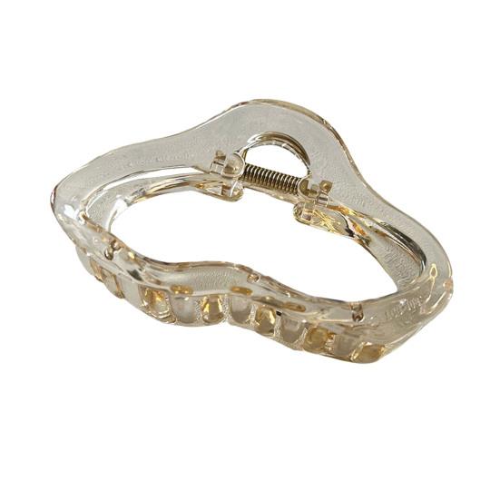 

Коготь для душа, очаровательная заколка для волос со скрещивающимися зубами, устойчивая заколка для головы, геометрическая форма, коготь для волос, заколка для головы, зажим для головы, аксессуары для волос