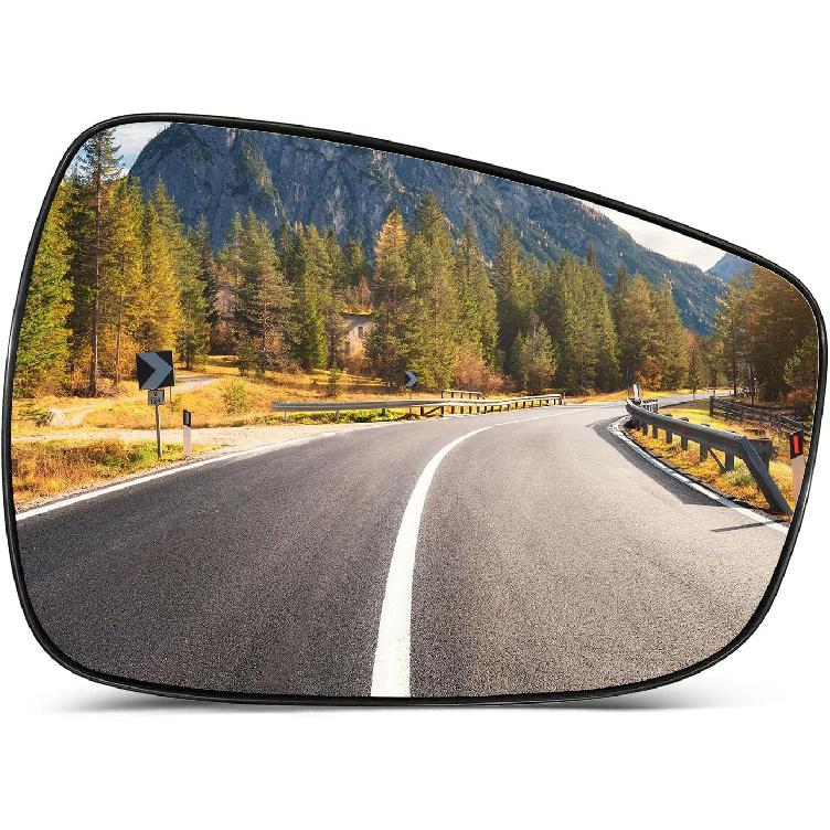 SCITOO Side View Mirror Glass Passenger Right Side Fit For 2011-2016 For HYUNDAI ELANTRA W/O HEATED Replacement Exterior Mirror Glass