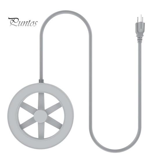 

70 Вт нагреватель для борьбы со льдом в пруду, энергоэффективный обогреватель для ванны для птиц с термостатическим управлением, антикоррозийный нагреватель для ванны для птиц A