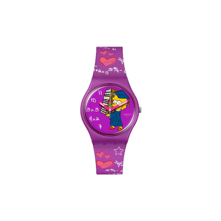 SWATCH Women s 34mm Purple Watch SO28Z118 SO28Z118 Purple Watch Dial