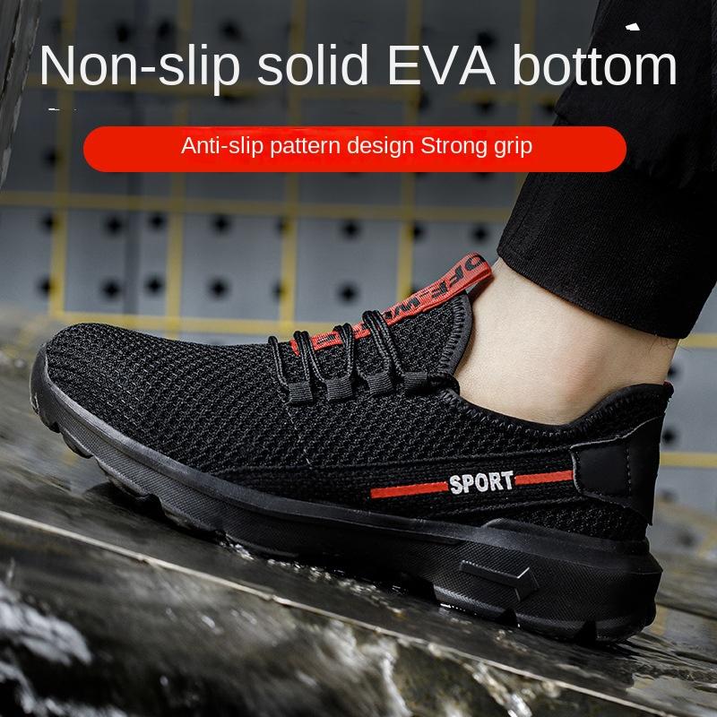 Labor Insurance Shoes Anti-smashing, Anti-piercing, Insulating, Non-slip and Wear-resistant, Casual Sports Safety Shoes