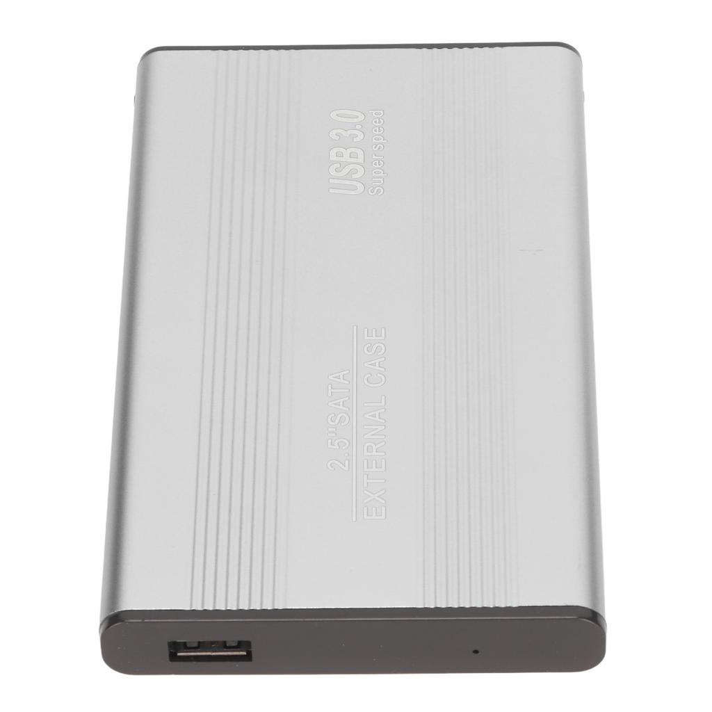 USB3.0 HDD Enclosure 2.5in 5Gbps Ultra Thin Lightweight HDD Enclosure Adapter for Laptop Computers for WIN 7 for WIN 10