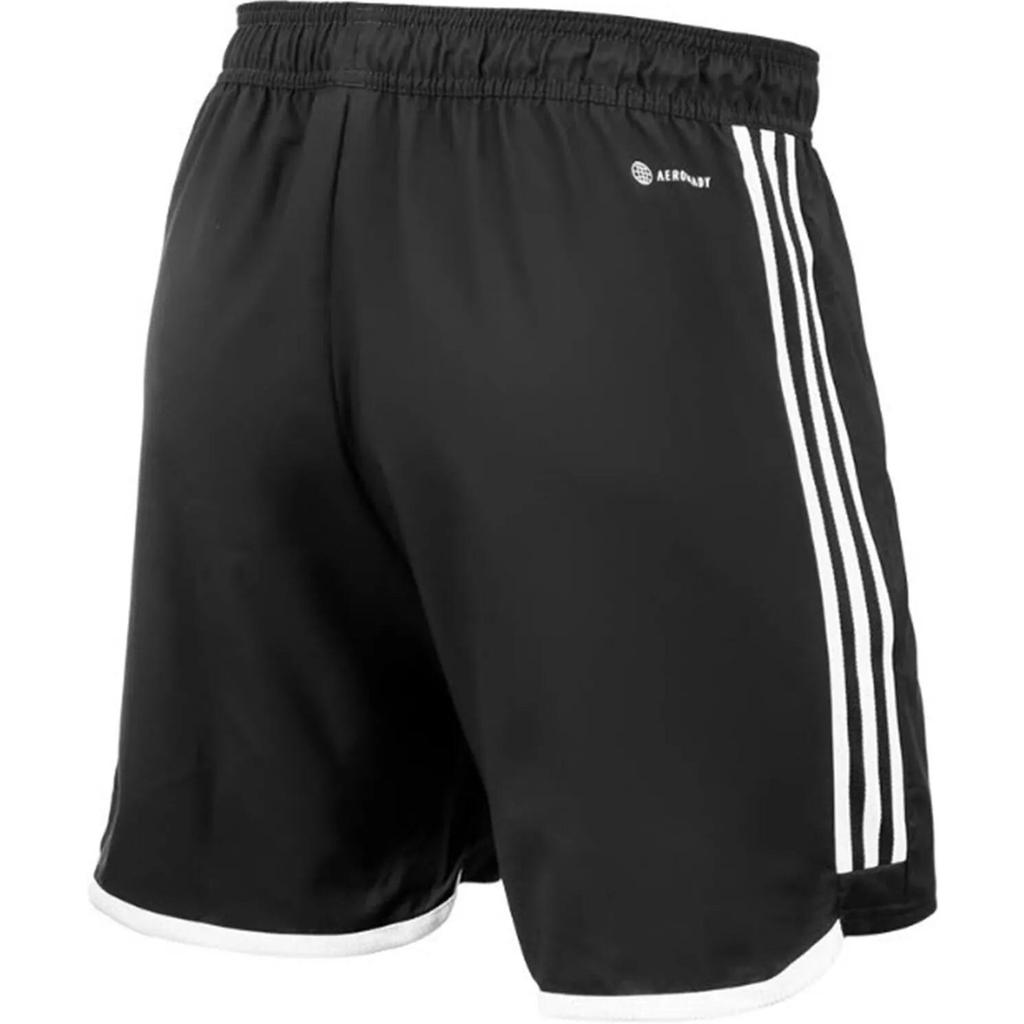 Adidas Logo Print Straight Leg Sports Casual Shorts Men Shorts Black HT5696