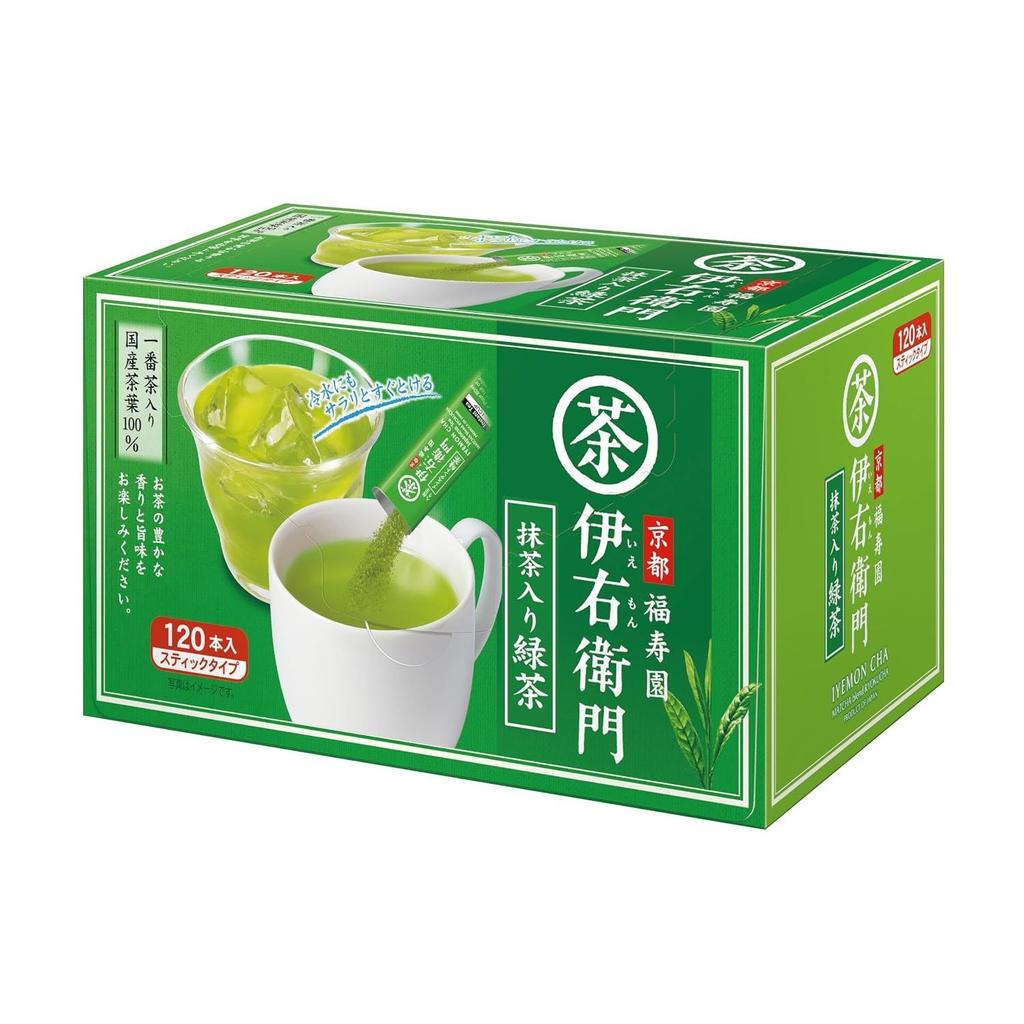 Iyemon Instant Grüner Tee Stick 120 Sticks