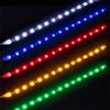 30/60CM 2835 lamp bead flexible strip light 12V LED Strip Light Car DRL Lamp Waterproof Car& Motorcycle tear eye light big Power
