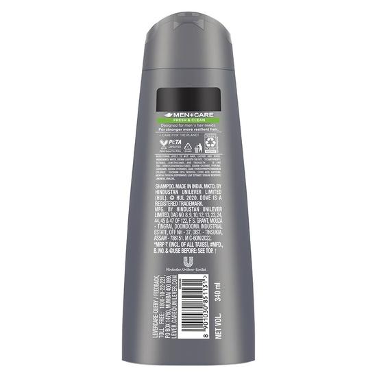 DOVE Men+Care Fresh & Clean 2in1 Shampoo+Conditioner, 340 Ml