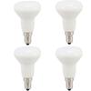 4er-Pack E14 Sockel LED-Glühbirnen R50 Pilzform Lampen Energiesparend Langer Hals LED-Birnen Geschäft
