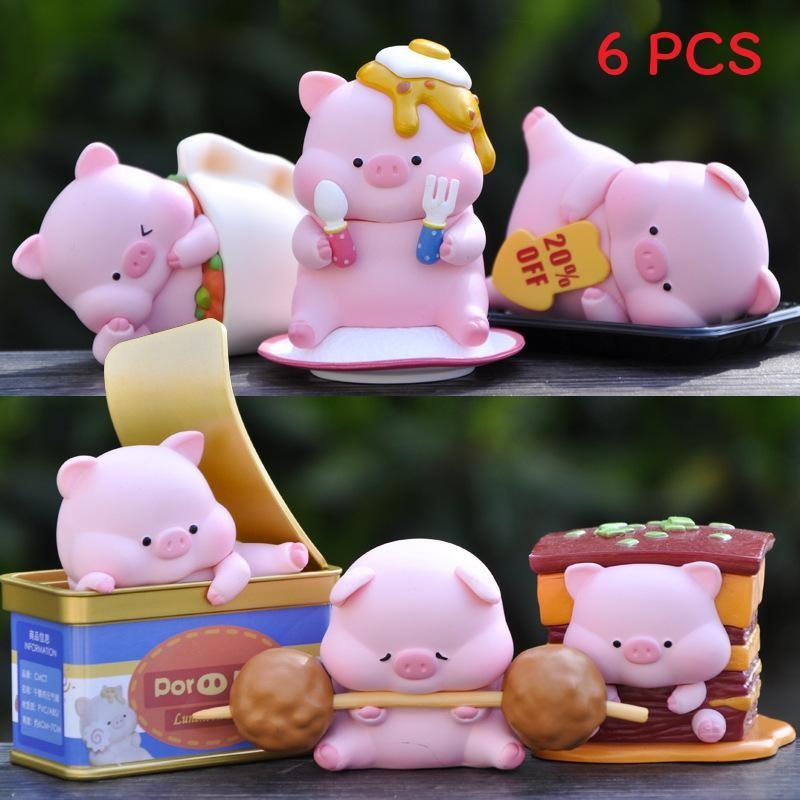 

Toys Pig Pvc Action Figure Model For Home Office Displays Decorations Gifts