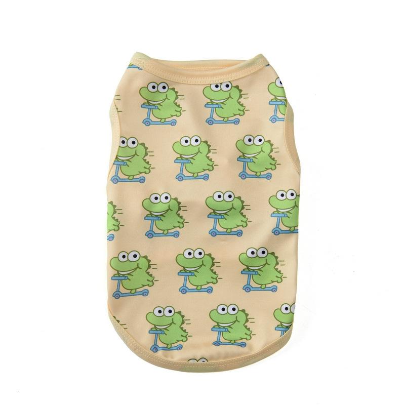 Summer Pet Dog Thin Vest Cool Sunscreen Clothing Suitable for Small and Medium-sized Dog and Cat Clothing