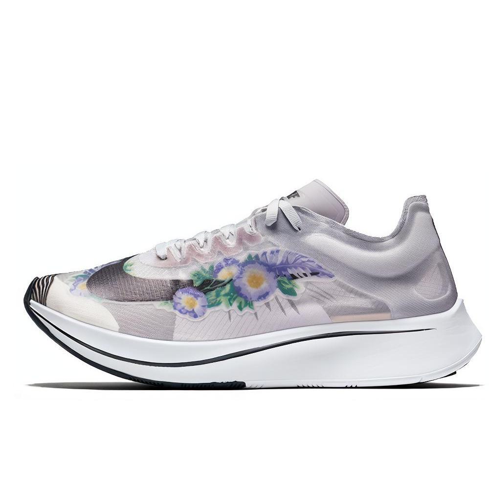 

new Nike Zoom Fly Pure Platinum Floral Women s 35.5
