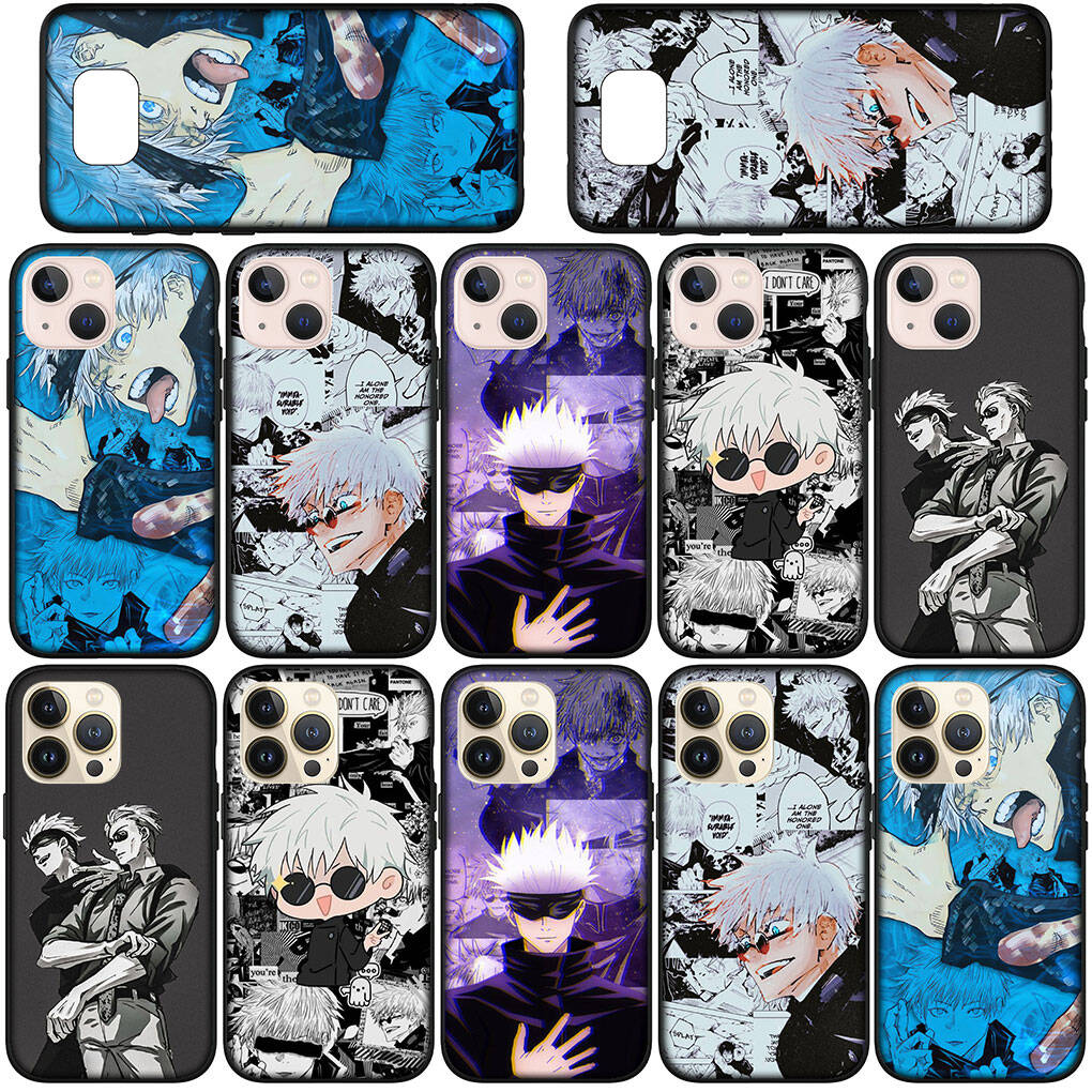 for iPhone 17 16 15 Xiaomi Poco F7 F8 X7 X6 C85 C75 C71 M8 Redmi Note 14 13 12 11 Pro Max 14C 13C 15C A4 Case Poster Jujutsu Kaisen Gojo Satoru Cover